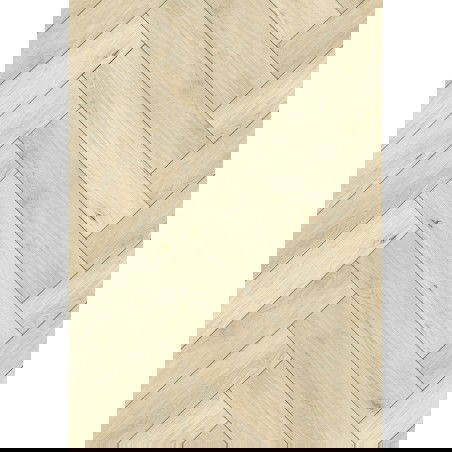 Mexen Calera vinyl panelek jodełka 635 x 127 mm SPC 6,5 mm, IXPE alátét 1,5 mm, 4 V-Fuga, Tölgy - F1168-0635-127-505-4V1-01