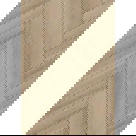 Mexen Palmdale vinil padlók jodełka 635 x 127 mm SPC 6,5 mm, IXPE alátét 1,5 mm, 4 V-Fuga, Dąb - F1180-0635-127-505-4V1-01