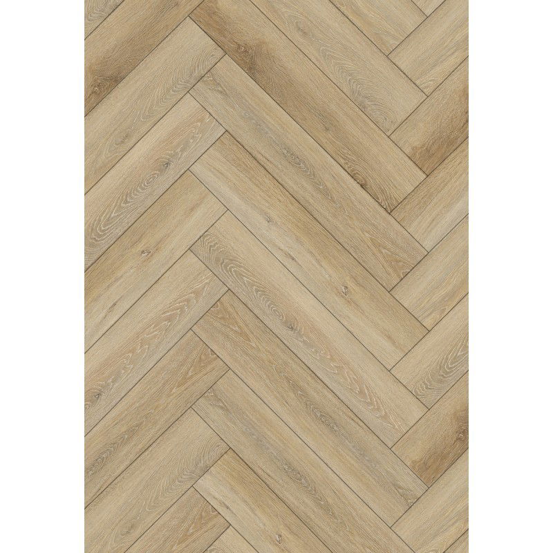 Mexen Worcester panouri vinil chevron 635 x 127 mm SPC 6,5 mm, suport IPEX 1,5 mm, 4 V-Fuga, Stejar - F1176-0635-127-505-4V1-01