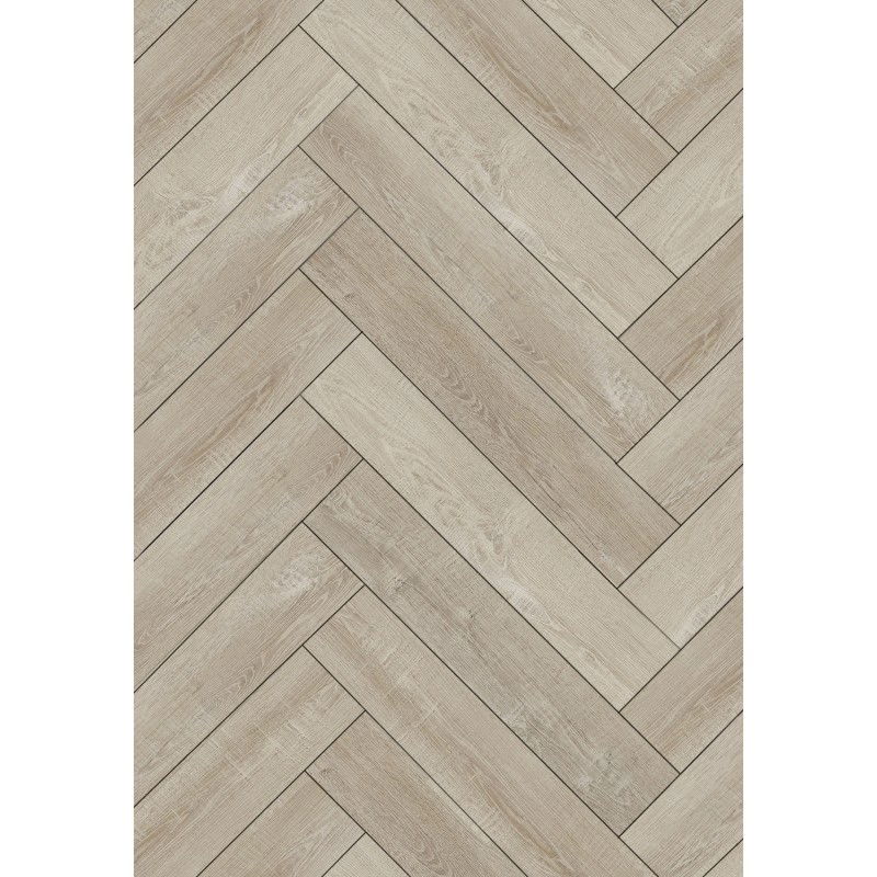 Mexen Parker panouri vinilice chevron 635 x 127 mm SPC 6,5 mm, suport IPEX 1,5 mm, 4 V-Fuga, Stejar - F1166-0635-127-505-4V1-01