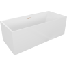 Mexen Vigo cada freestanding 178,5 x 80 cm, alb, drenaș aur roz - 51251788000-60