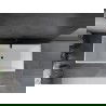 Mexen Vigo cadă independentă 178,5 x 80 cm, albă, cu preaplin negru - 51251788000-70