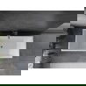 Mexen Vigo cadașă liberă 178,5 x 80 cm, alb/negru, supapă cromată - 51251788075-01
