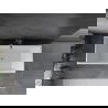Mexen Vigo cadă liberă 178,5 x 80 cm, alb/negru, evacuare nichel periat - 51251788075-97