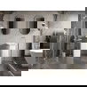 Mexen Ria lavoar independent din conglomerat 45 x 45 cm, alb mat - 26584500