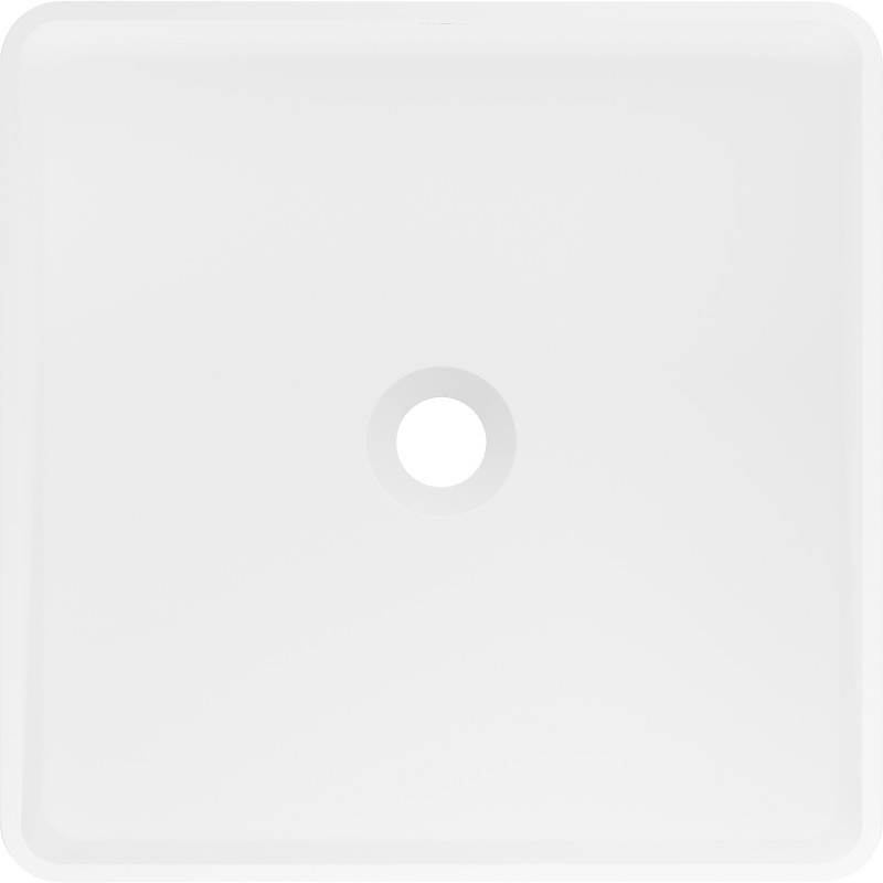 Mexen Adora lavoar freestanding din conglomerat 45 x 45 cm, alb mat - 26564500