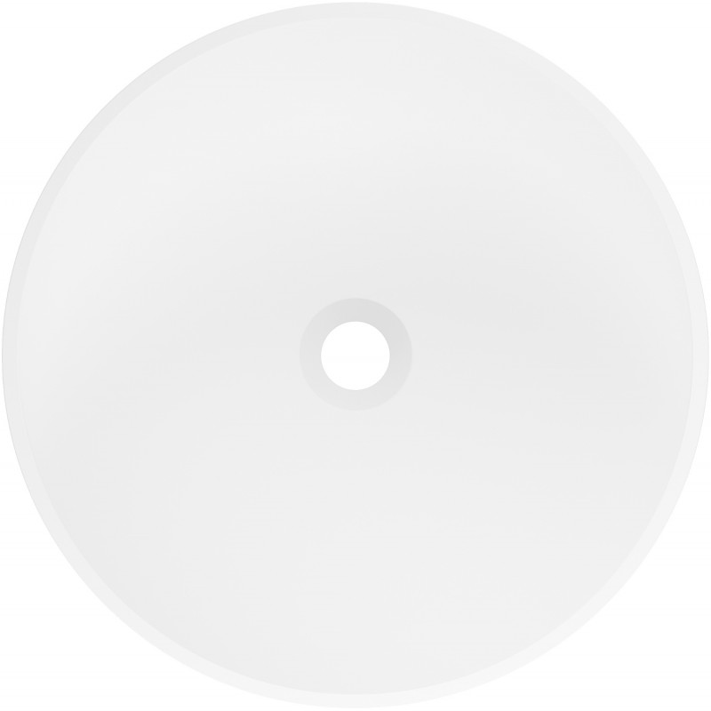 Mexen Ajax-01 szabadon álló mosdó konglomerátumból 45 x 45 cm, fehér matt - 26504500