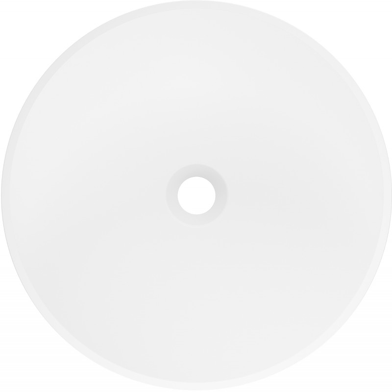 Mexen Onyx-03 chiuvetă independentă din conglomerat 45 x 45 cm, alb mat - 26534500