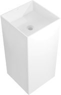 Mexen Xola-1 lavoar freestanding din conglomerat 40 x 40 cm, alb mat - 26594000