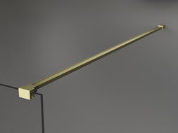 Mexen suport pentru perete de duș, auriu periat - 800-01-55