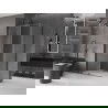 Mexen Velar cabină de duș glisantă 120 x 70 cm, transparent, gun metal - 871-120-070-01-95
