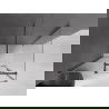 Mexen Velar cabină de duș cu deschidere glisantă 120 x 75 cm, transparent, metal gri - 871-120-075-01-95