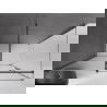 Mexen Velar cabină de duș glisantă 150 x 70 cm, transparent, gun metal - 871-150-070-01-95