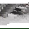 Mexen Velar tolóajtós zuhanykabin 140 x 85 cm, átlátszó, kefezett nikkel - 871-140-085-01-97