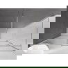 Mexen Velar cabină de duș glisantă 150 x 80 cm, transparentă, nichel periat - 871-150-080-01-97