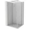 Mexen Velar cabină de duș glisantă 90 x 70 cm, transparentă, nichel periat - 871-090-070-01-97