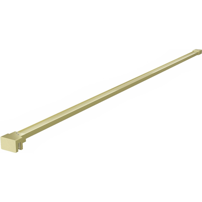 Mexen Uni-P1 suport drept pentru panou de duș de 6-8 mm, auriu periat - 800-01-55