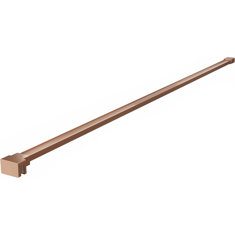 Mexen Uni-P1 suport drept pentru panou de duș de 6-8 mm, cupru periat - 800-01-65