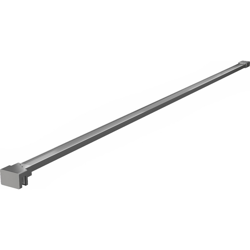 Mexen Uni-P1 suport drept pentru panou de duș de 6-8 mm, gun metal - 800-01-95