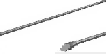 Mexen egyszerű tartó zuhanyfalhoz 6-8 mm, gun metal - 800-01-95