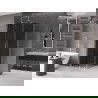 Mexen Velar cabină de duș glisantă 90 x 90 cm, grafit, crom - 871-090-090-41-01