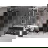 Mexen Velar cabină de duș glisantă 100 x 100 cm, grafit, crom - 871-100-100-41-01