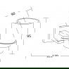 Mexen Vane recipient pentru periuțe de dinți, Aurie - 7020938-50