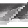 Mexen Velar tolóajtós zuhanykabin 140 x 70 cm, grafit, króm - 871-140-070-41-01