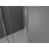 Mexen Velar tolóajtós zuhanykabin 140 x 85 cm, grafit, króm - 871-140-085-41-01