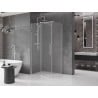Mexen Velar tolóajtós zuhanykabin 100 x 85 cm, matt, króm - 871-100-085-31-01