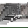 Mexen Velar tolóajtós zuhanykabin 110 x 80 cm, matt, króm - 871-110-080-31-01