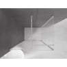 Mexen Velar cabină de duș glisantă 110 x 100 cm, satin, crom - 871-110-100-31-01