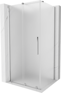 Mexen Velar cabină de duș glisantă 120 x 70 cm, înghețată, crom - 871-120-070-31-01
