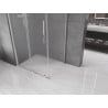 Mexen Velar cabină de duș glisantă 110 x 120 cm, înghețat, crom - 871-110-120-31-01