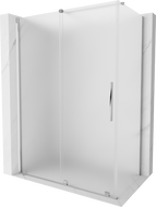 Mexen Velar cabină de duș glisantă 140 x 70 cm, mat, crom - 871-140-070-31-01
