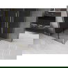 Mexen Velar tolóajtós zuhanykabin 130 x 85 cm, grafit, arany kefe - 871-130-085-41-55