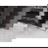 Mexen Velar cabină de duș glisantă 120 x 75 cm, grafit, aur roz - 871-120-075-41-60