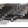 Mexen Velar cabină de duș cu alunecare 100 x 80 cm, grafit, cupru periat - 871-100-080-41-65