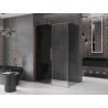Mexen Velar cabină de duș glisantă 140 x 70 cm, grafit, cupru periat - 871-140-070-41-65