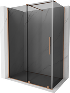 Cabină de duș Mexen Velar 140 x 85 cm, grafit, cupru periat - 871-140-085-41-65