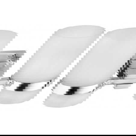 Mexen Vane recipient dublu pentru periuțe de dinți, Crom - 7020952-00