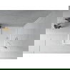 Mexen Flat cadă pentru duș dreptunghiulară slim 120 x 100 cm, Albă, sifon Crom - 40101012