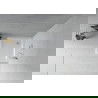 Mexen Flat cadă pentru duș pătrată slim 100 x 100 cm, Albă, sifon Crom - 40101010