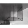 Mexen Velar cabină de duș glisantă 90 x 120 cm, grafit, negru - 871-090-120-41-70