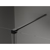 Mexen Velar 90 x 80 cm-es, grafit, fekete tolóajtós zuhanykabin - 871-090-080-41-70