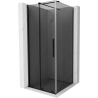 Mexen Velar cabină de duș glisantă 110 x 110 cm, grafit, neagră - 871-110-110-41-70