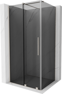 Mexen Velar cabină de duș culisantă 90 x 75 cm, grafit, nichel periat - 871-090-075-41-97