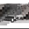 Mexen Velar cabină de duș glisantă 120 x 120 cm, grafit, nichel periat - 871-120-120-41-97