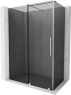 Cabina de duș glisantă Mexen Velar 150 x 85 cm, grafit, nichel periat - 871-150-085-41-97