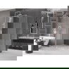 Mexen Velar tolóajtós zuhanykabin 110 x 80 cm, matt, fehér - 871-110-080-31-20